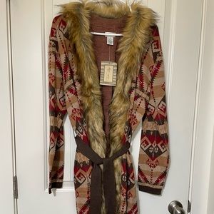NWT Large Tasha Polizzi cardigan, so soft and beautiful!